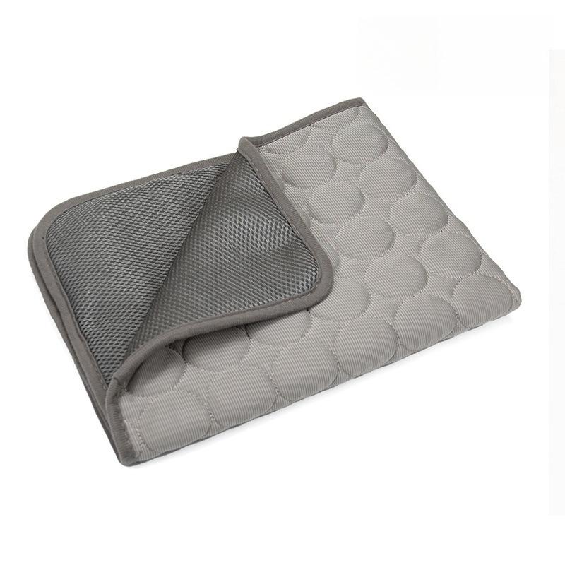Pet Ice Mat Summer Cooling Bed for Cats Dogs Soft Sleeping Pad Durable Sofa Nest Blanket