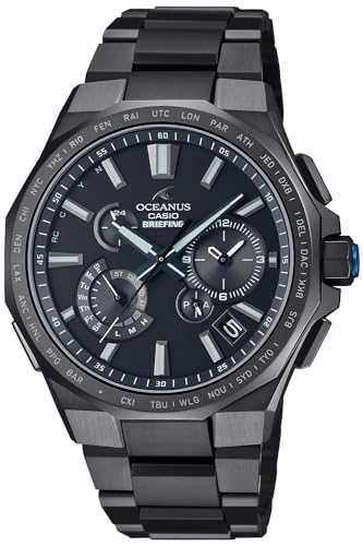 

Casio Oceanus Watch (OCW-T6000BR-1AJR) [Official Japanese Product] BRIEFING Collaboration Model, Made in Japan, Classic Line, Bluetooth