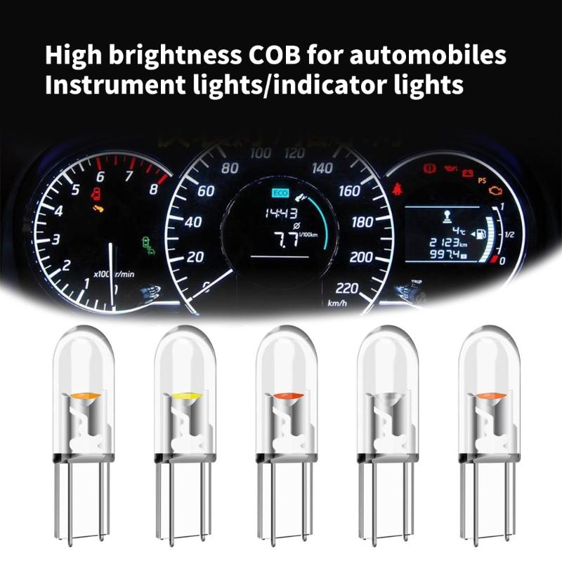T5 LED Auto Dashboard Lamps High Brightness Energy Saving Designs LED Car Dashboard Lights set for Vehicle Interiors