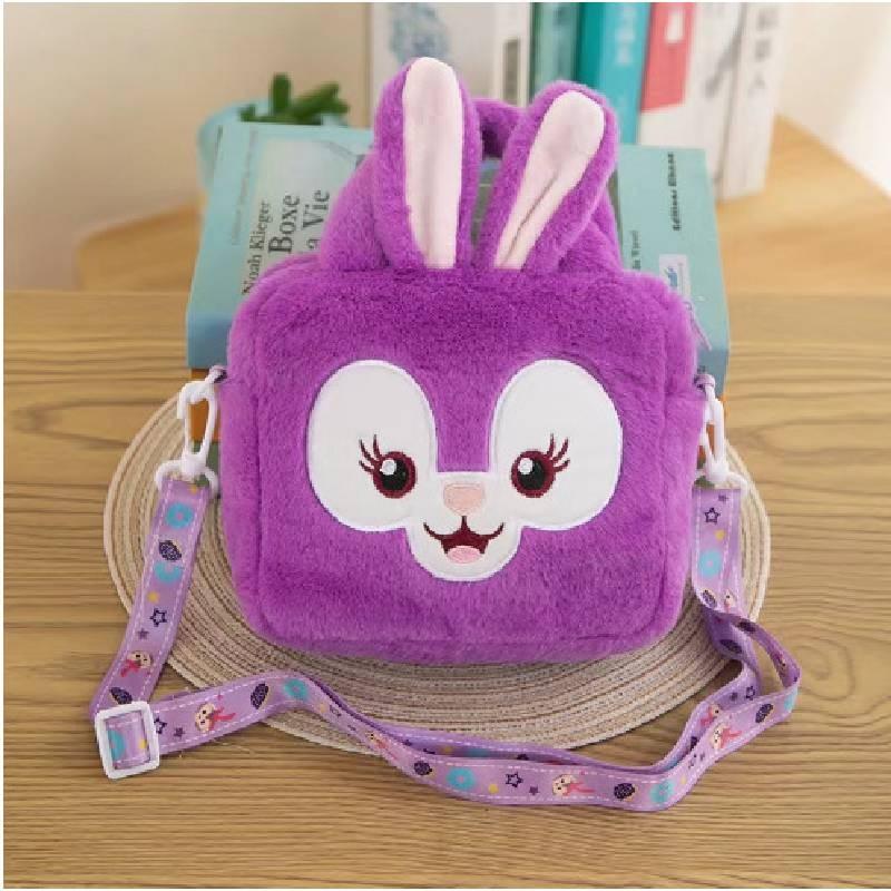 Adorable Sanrio Kuromi Plush Handheld Cosmetic Doll Bag Perfect For Kids And Collectors