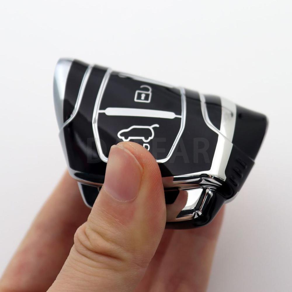 TPU Car Key Fob Bag for SsangYong Kyron 2 Sanka Actyon Korando Tivoli 2020 Musso Korea Car Flip Key Case Cover Shell Accessories