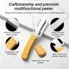 3 In 1 Stainless Steel Vegetable Peeler Multifunction Fruit Slicer Shredder Kitchen Cutter Tool for Potato Carrot Cucumber Use