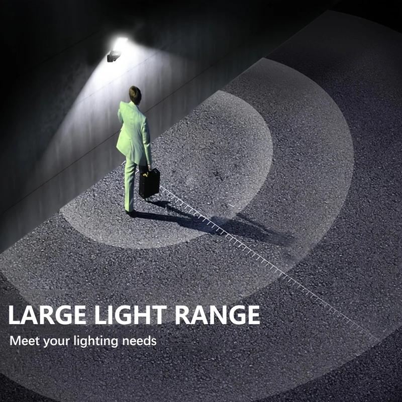 Powerful LED Solar Outdoor Led Courtyard Wall Lamp 3 Modes Human Body Induction Garden Terrace Garage Door Street Lighting