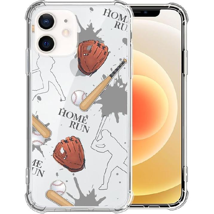for iPhone 12 Mini Case Clear,TLT Pink Bow Transparent Soft Shockproof Protective Slim Thin Bumper Pattern Design Phone Case