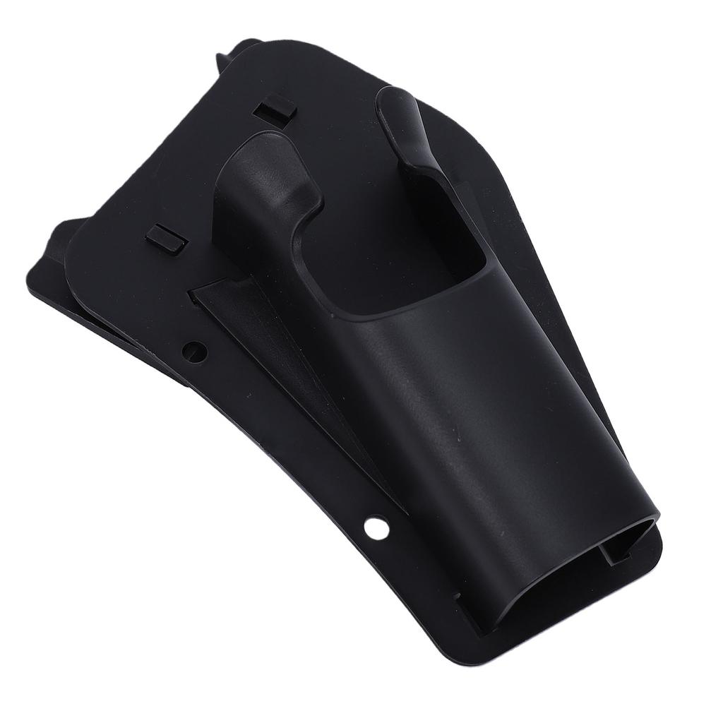 Fishing Rod Holster Plastic Belt Clip Sliding In Fishing Rod Holder for Outdoor Fly Fishing Shore Fishing Black