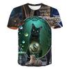 2024 Men/woman High Quality Brand T-shirt Hombre New Men T-shirt Casual Short Sleeve O-neck Fashion Funny Cat Printed 3D T Shirt