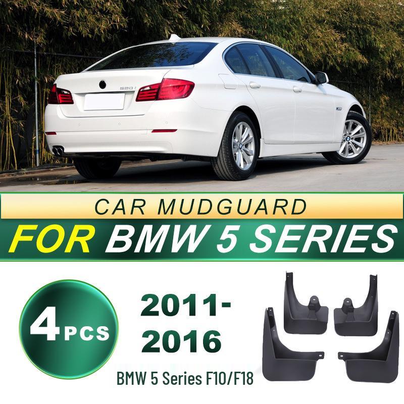 BMW 5 Series F10/F18 (2011-2016) Tire Mudguard Soft Rubber Mud Flaps - Modification Accessories