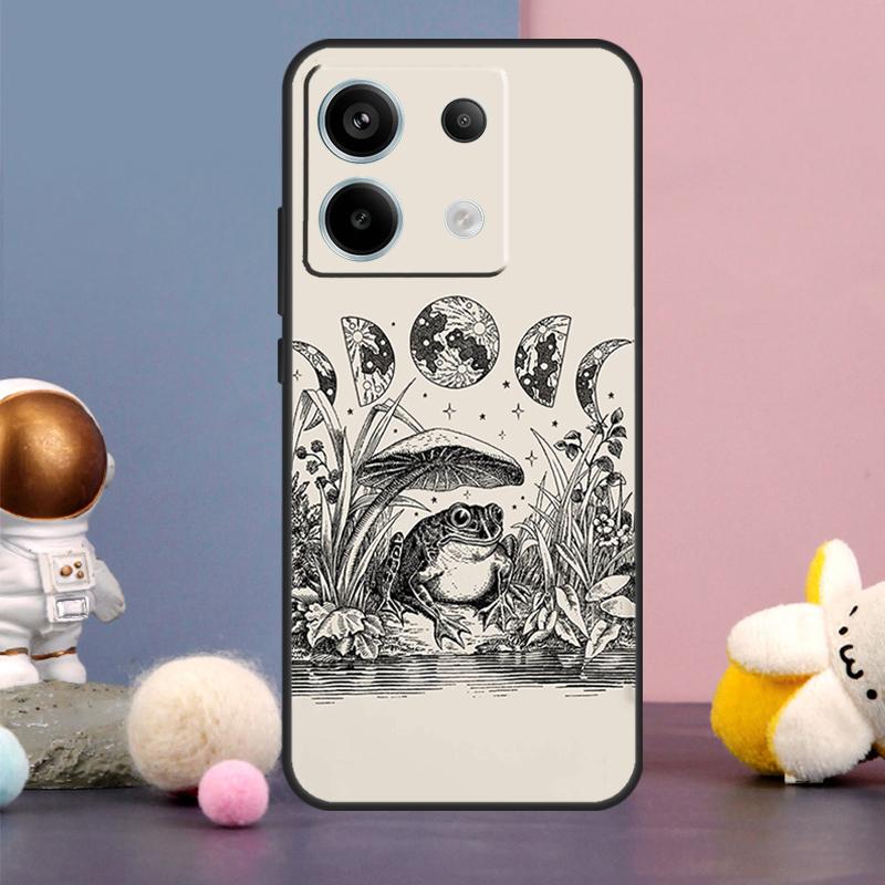 Occult Witchcraft Moon Gothic Witch Case For Xiaomi Redmi Note 13 Pro 12 11 9 10 9S 10S 11S 12S Redmi 12 13 10C 12C 13C Cover