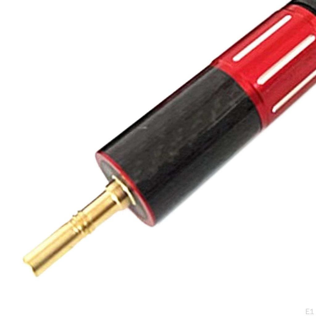 Pool Stick Extension Billiard Cue Compact Aluminum Alloy Training Carbon Fiber