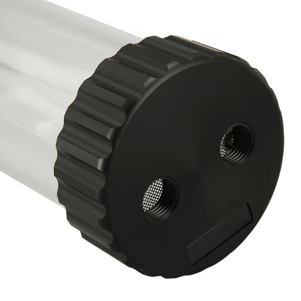 PC Water Pump Tank, POM 240mm Computer Liquid Water Cooling Radiator Acrylic Cylinder Water Reservoir Tank for PC Computers