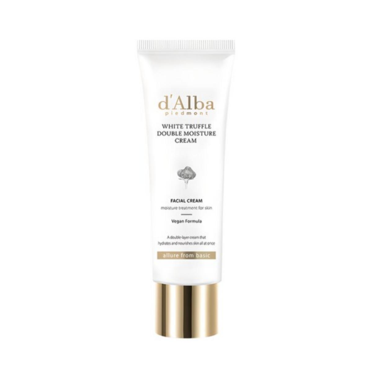 

[d Alba] White Truffle Double Moisture Cream 60ml - Premium Vegan Anti-Aging 60ml X 1PCS