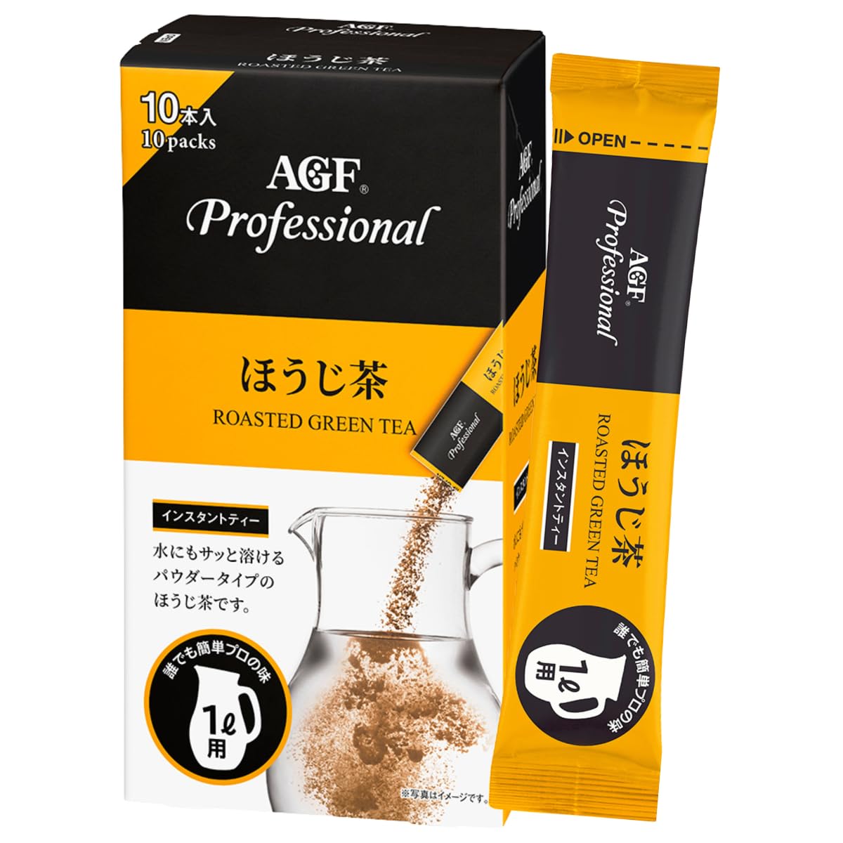 AGF Professional Hojicha 1L (10 bottles)