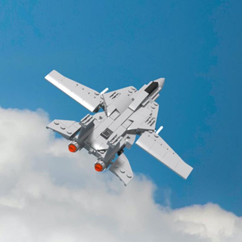 Equipment Military 202pcs F14 Mini Fighter Aircraft Building Model Block