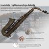 M MBAT Alto Saxophone E Flat Premium Brass Body Alto Saxophone Set Pro Saxophone Woodwind Instruments with Case Reed Sax
