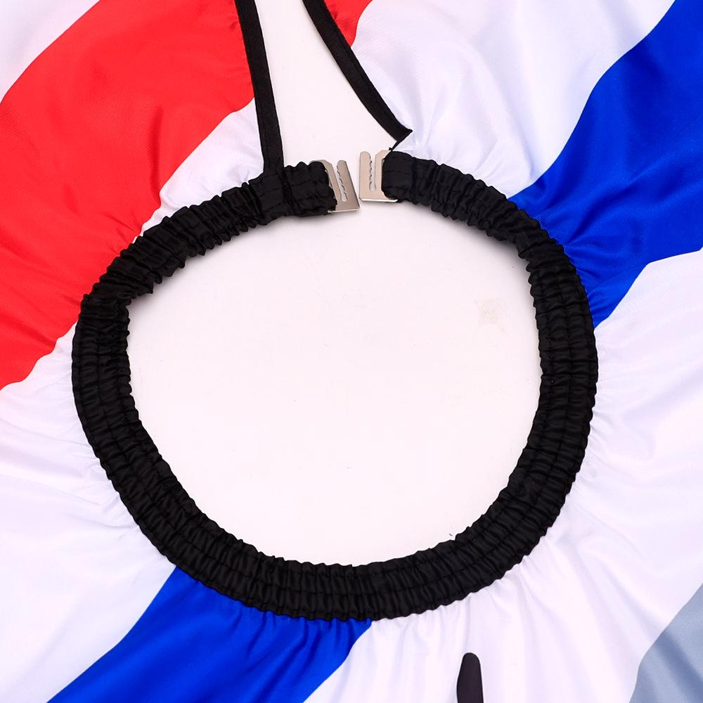 Printed Barber Cape for Hairdressing and Dyeing - Customizable Logo