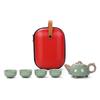 Bafangli Ge Ware Ceramic 5-Piece Tea Set