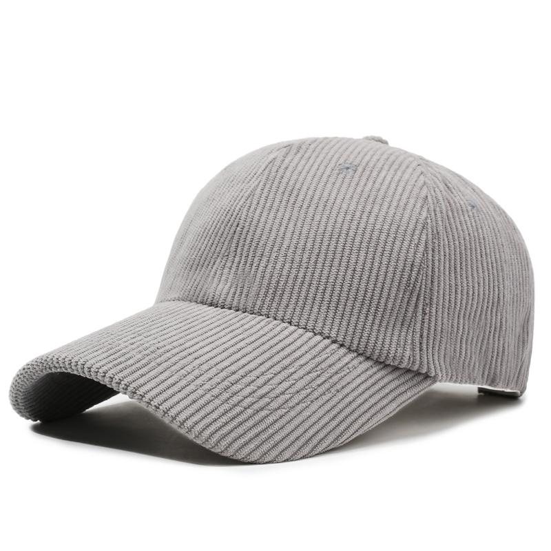 

Solid Color Corduroy Baseball Cap For Casual Outdoor Activities, Travel & Daily Wear 56-60cm