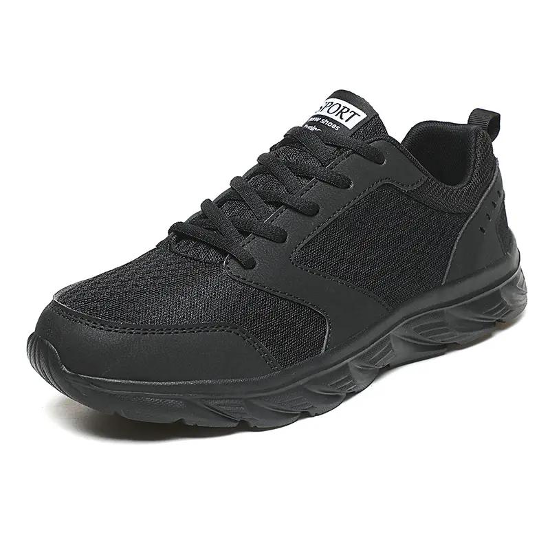 

Black Shoes Sports Mesh Breathable Casual Shoes 45 чорний