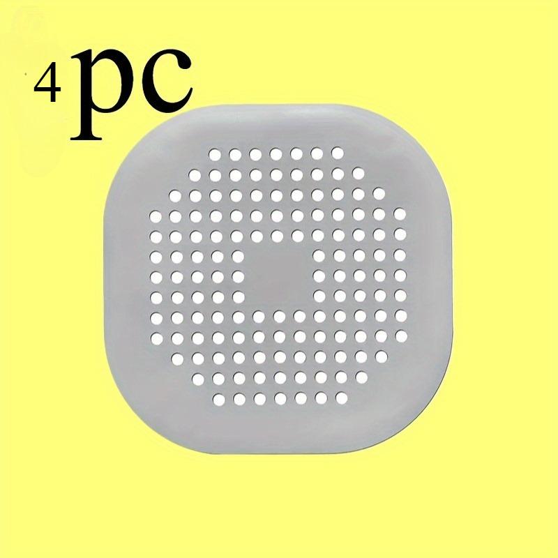 4pcs Anti-Clog Sink Drain Strainer Bathtub Shower Floor Plug Shower Drain Hair Catcher Silicon for Shower Drain Plug Drain Cover