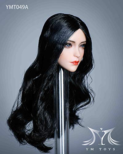 YMTOYS YMT049A Asian Beautiful Female Head for Scale Action Figure and Clothes Not [TOYBARJAPAN] 1/6 (body Included)