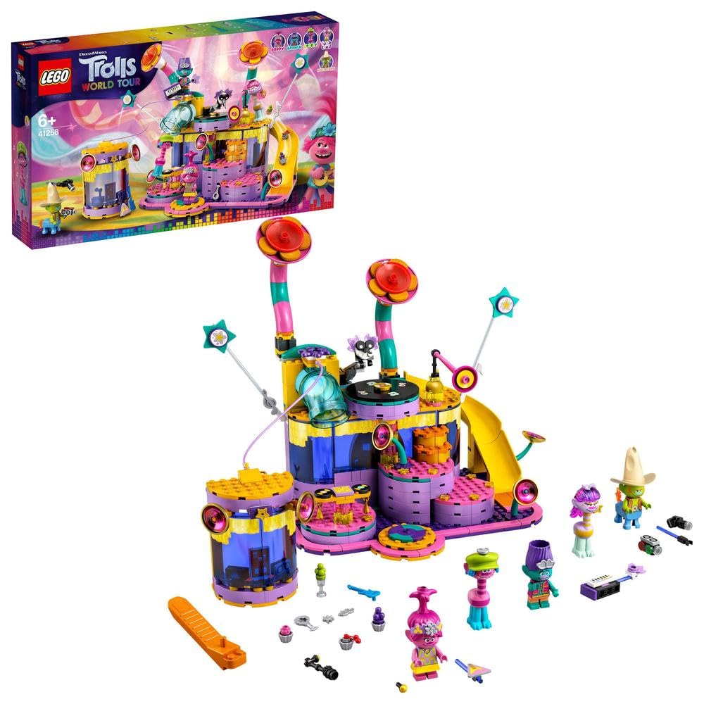 

LEGO Trolls Vibe City Concert 41258
