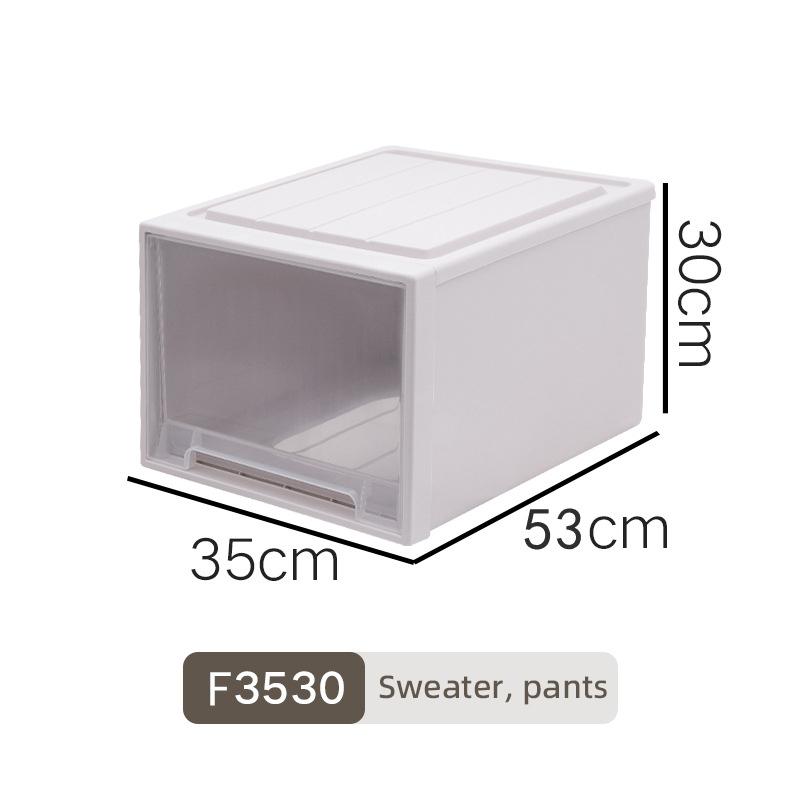 Kunststoff Schrankorganizer und Aufbewahrung Haushalts Schubladen Aufbewahrungsboxen mit Deckel Schreibtisch Aufbewahrungsbox Für Kleidung, Unterwäsche, Socken