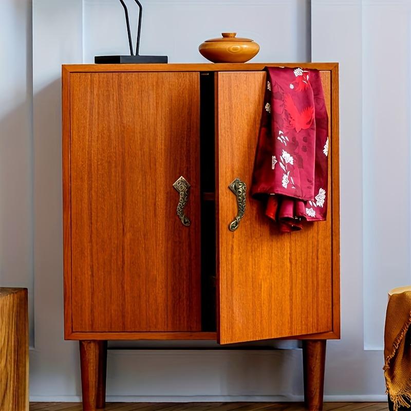 1pc Vintage Octopus Door Handle - Antique Brass Color Door Handle - Decorative Furniture Handle for Garage, Warehouse Door, Fence Door