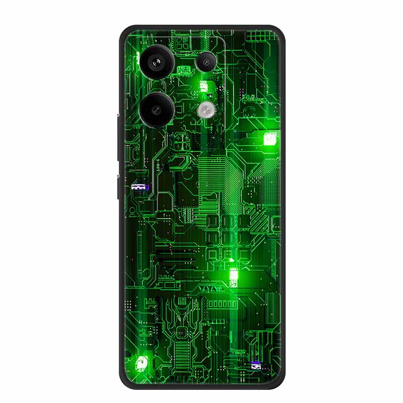 

Для Xiaomi Redmi Note 13 Pro 5G Чехол Роскошный ТПУ Мягкий Силикон Задняя Крышка Чехлы для Телефона Redmi Note13 Pro Plus 5G Ударопрочный Fundas -Redmi Note13 Pro 5G