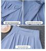 Women's Autumn 2024 Yoga and Sportswear Set: Running Jacket, Tennis/Badminton Skirt, and Fitness Pants