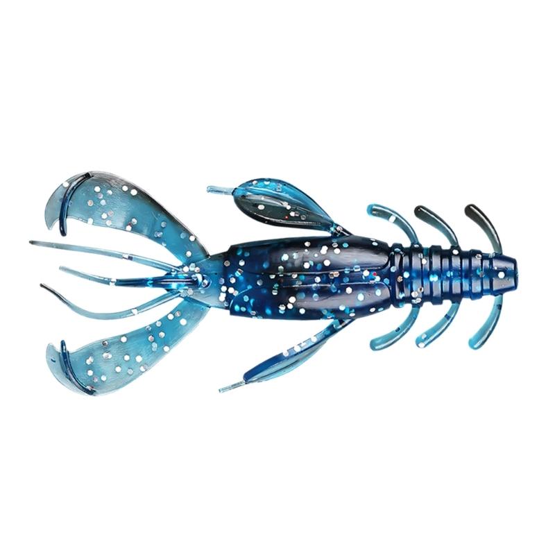 Soft Baits Crawfish Lures Artificial Fishing Baits Lure 10cm 10g Shrimp Swimbait Fishing Tackle 4pcs