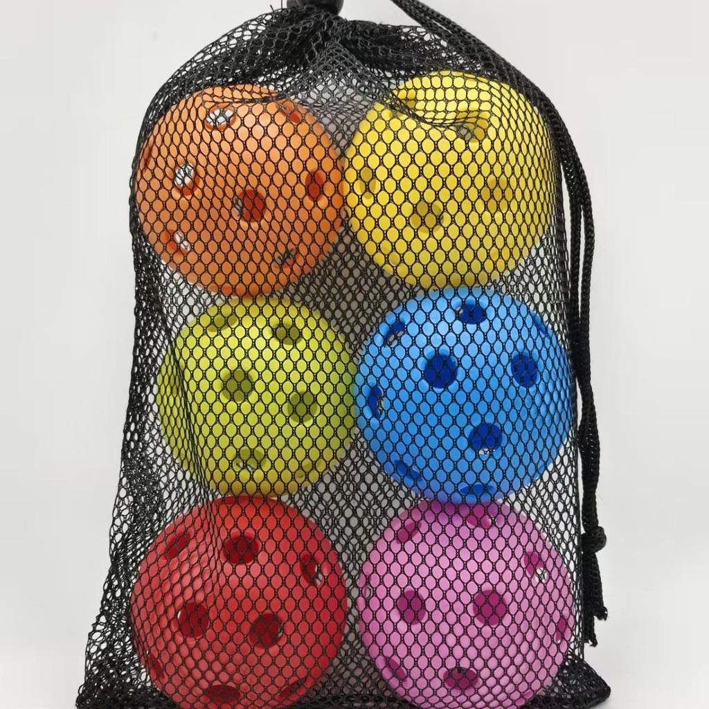 Mesh Pickleball Storage Bag with 26 or 40 Holes for 74mm Balls
