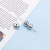 Retro Antique Tibetan Silver Spacer Beads for DIY Jewelry - Large Hole Alloy Beads for Bracelets & Necklaces