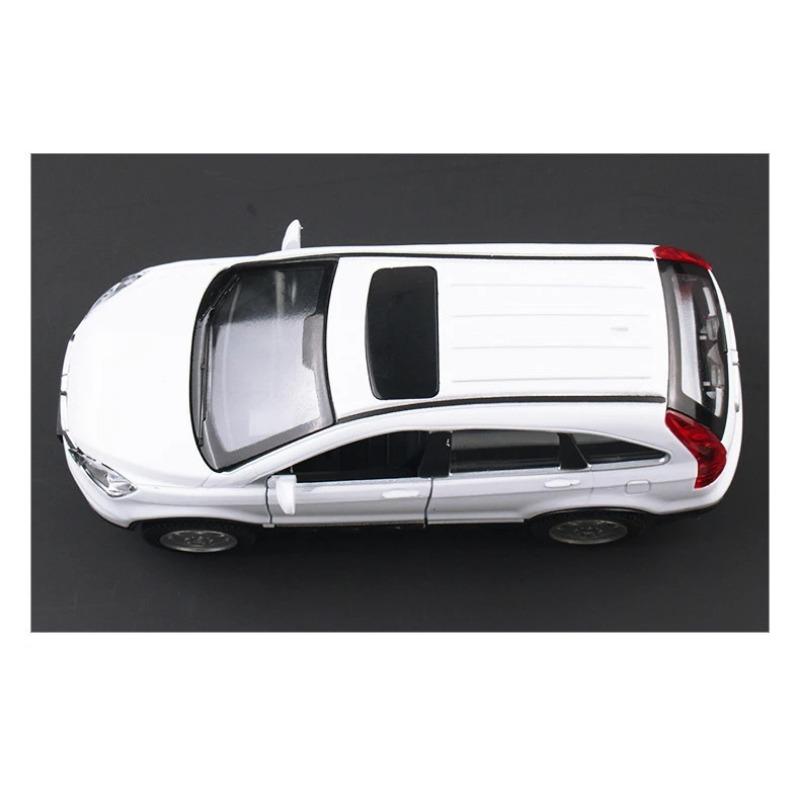 1/32 HONDA CRV SUV Alloy Car Model Diecast Metal Toy Vehicles Car Model Simulation Sound and Light Collection Childrens Toy Gift