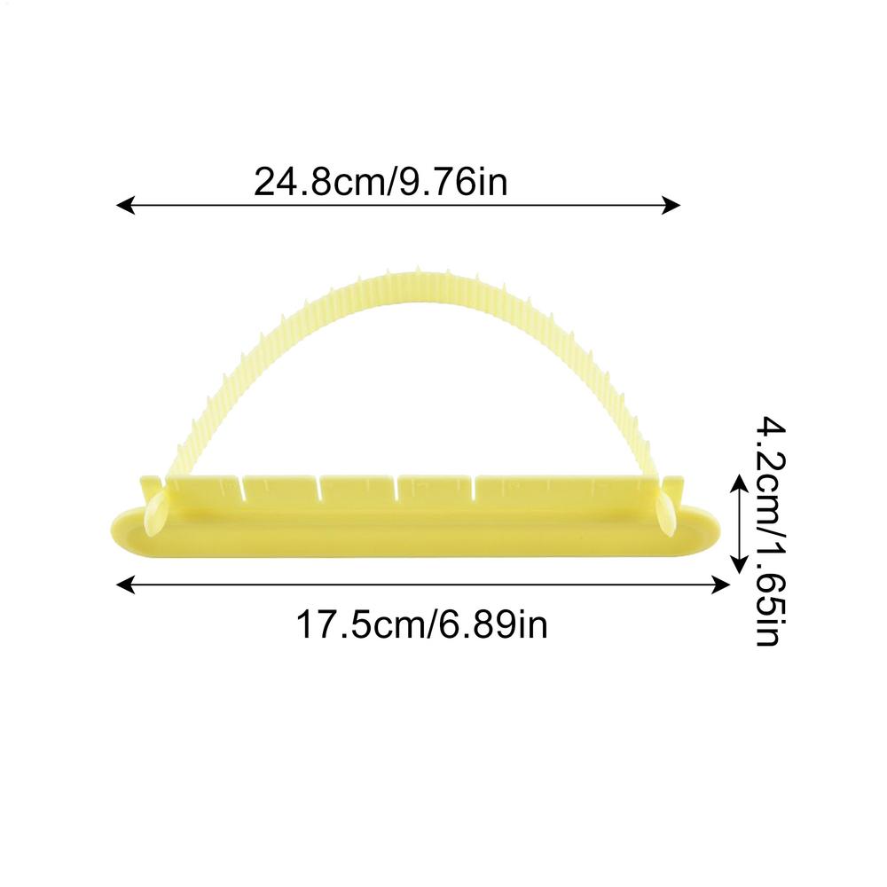 

Flip Cake Arc Ruler Decorative Marking Divider Aid Diy Cake Framing Tool Round Lace Baking Measuring Pastry