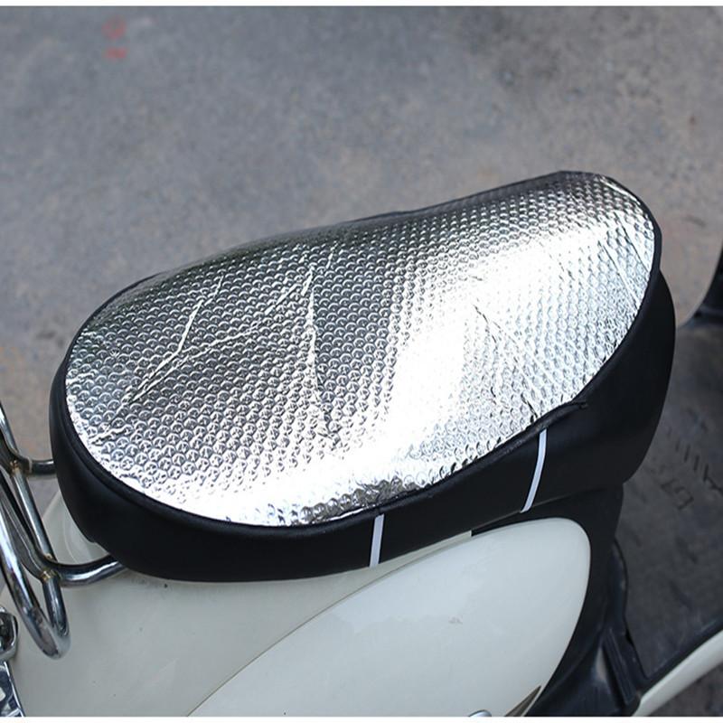 New Motorcycle Electric Vehicle Sun Protection Pad Reflective Heat Insulation Pad Sunscreen Sheet Aluminum Film Sunshade Car Pad