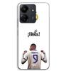 Phone Case - MANIACASE - Xiaomi Redmi 13C 4G - TPU Silicone - Kylian Mbappé Real Madrid 9 - Black