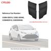 2Pcs Front Windshield Wiper Cowl Cover For Toyota For Yaris 4-Door 06-10 For Vios 4-Door 08-12 55083-0D040 55084-0D010
