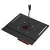 Router Lift Manual Lifting Router Lift System Kit Router Table Saw Insert Base Plate Black