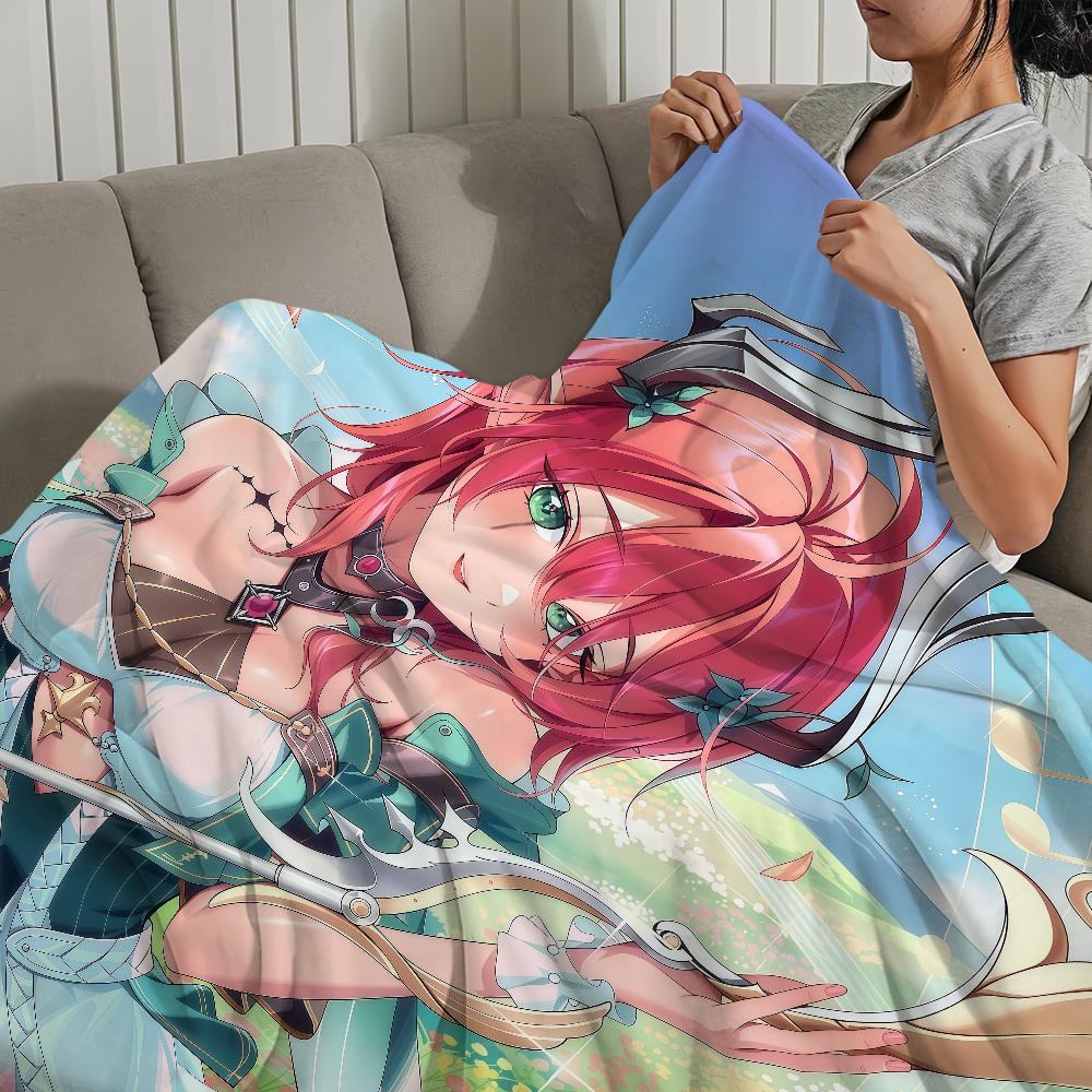 game wuthering waves Ciaccona soft warm plush blanket for dormitory sofa living room pet hogar bedroom gift nap home Flannel