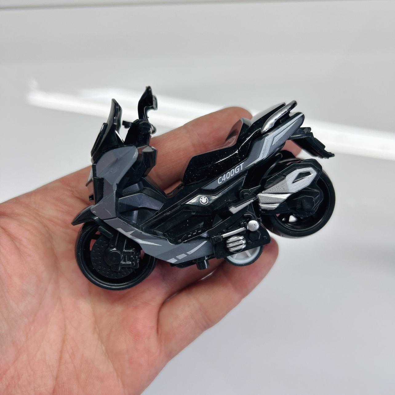 

1: 36 сплавных моделей мотоциклов-скутеров с регенерацией, модель автомобиля, детский игрушечный, уличный торговец, трансграничный горячий продаваемый подарок серый