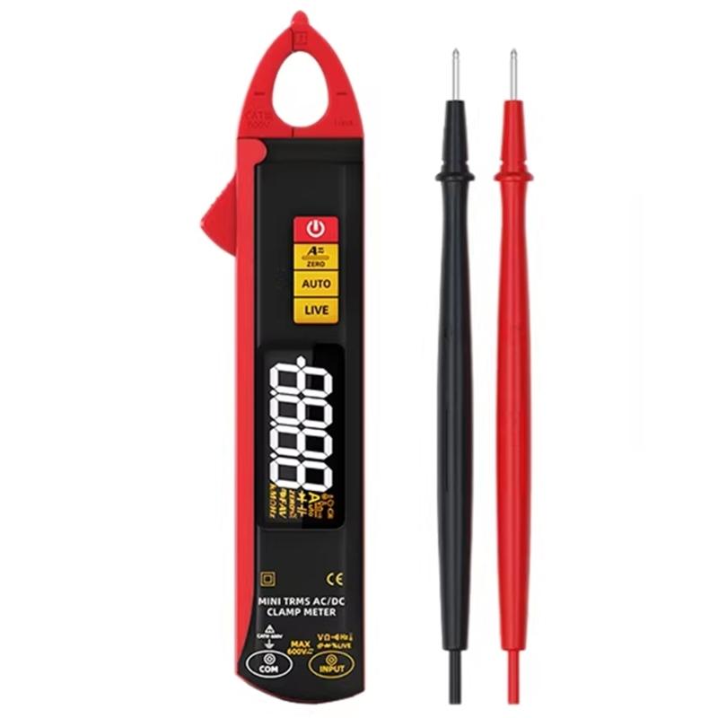 

Compacted Intelligent Auto Ranging Clamps Multimeter For Electricians With 100A Current Testing And None Contact Design 1