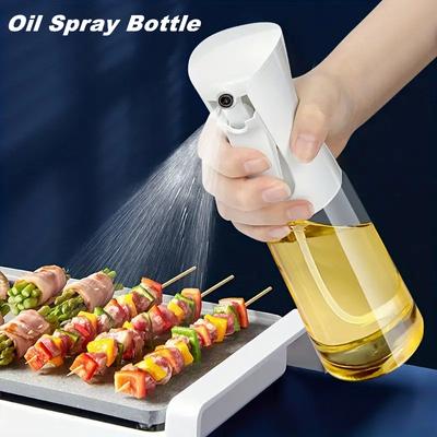 Ölsprühflasche zum Kochen in der Küche, Olivenölsprüher für Camping, Grillen, Backen, Essig, Sojasauce, 200 ml, 300 ml, Küchenzubehör