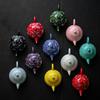 Red Xishi Ceramic Tea Pot - Elegant Chinese Style for Women, Single-Serve, Colored Glaze Design