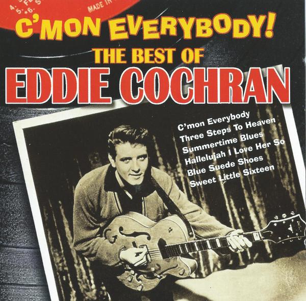 CD EDDIE COCHRAN  Cmon Everybody The Best Of Eddie  724349881525 EMI 1999 UK  Europ Rock Used
