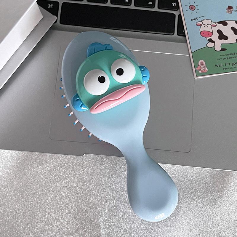 Portable Clownfish Air Cushion Comb Hair Salon Hairdressing Massage Folding Hair Brush Air Cushion Comb Makeup Beauty Tools