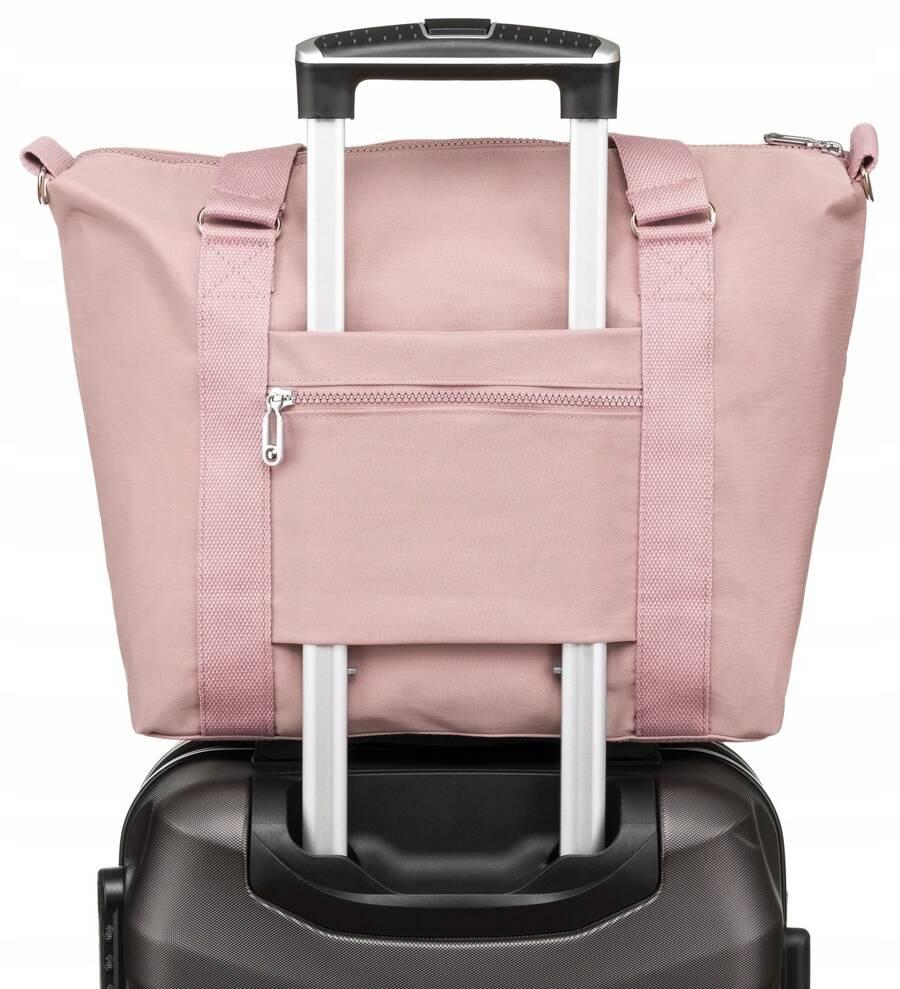 Large Women's Shopper Made of Nylon Fabric - Peterson