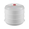 Microwave Steamer Box: 1 or 2 Layers for Dishes and Dumplings