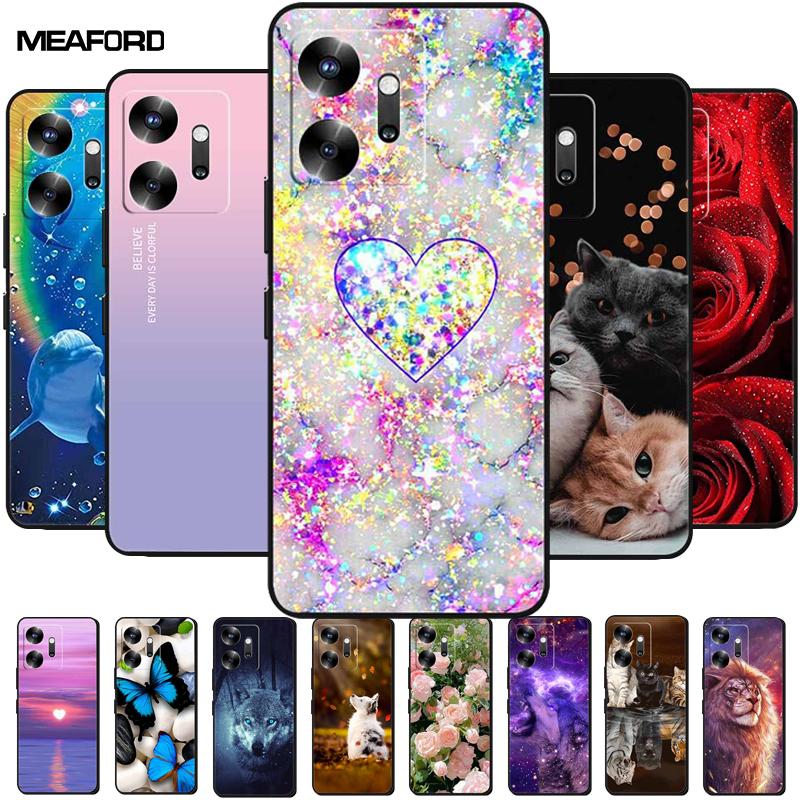 For Infinix Zero 20 4G X6821 Cases Painted Soft Silicone Cover for Infinix Zero 20 2022 Phone Case Bumper Funda Cute Case Zero20