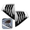 1 Pair Side Vent Rear Window Scoop Louver Cover Trim Fit for Nissan Sentra 2024