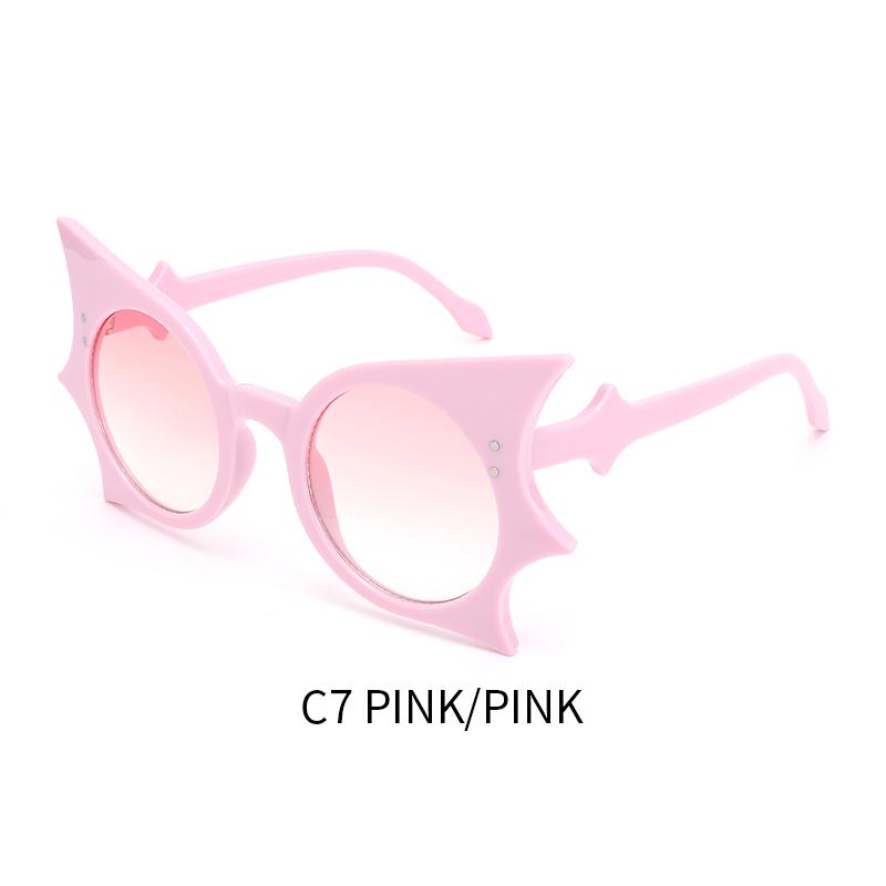 1pc Bat Hip Hop Funny Sunglasses Butterfly Sunglasses Concave Sunglasses Personalized Versatile Sunglasses